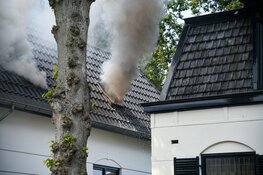 Brand in woning aan de Oude Amersfoortseweg in Hilversum