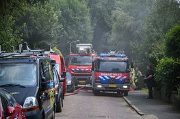 Brand in woning aan de Oude Amersfoortseweg in Hilversum