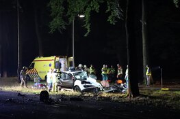 Frontale botsing, weg tussen Hilversum en Baarn afgesloten
