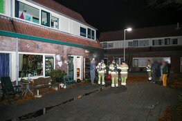 Jong gezin ontsnapt aan woningbrand in Bussum